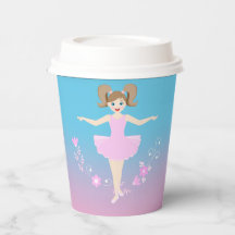 Söt Ballerina Födelsedagsfest