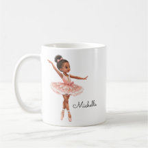 Söt Ballerina Girl Anpassningsbar