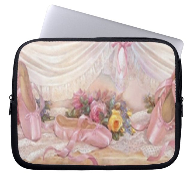 Söt Ballerina Laptop sleeve (Framsidan)