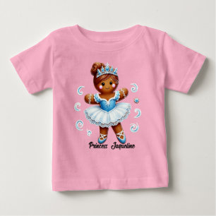 söt ballerina pepparkaksgirl t-shirt