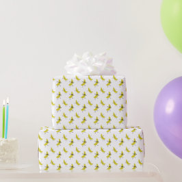 Söt banan Kawaii födelsedag barn sommar Presentpapper