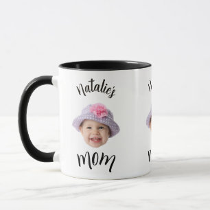  Söt Barn Baby Ansikte Foto Barn Namn Mamma  Mugg