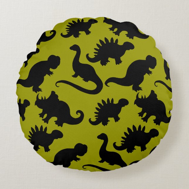 Söt barn dinosaurie kudde (Framsidan)