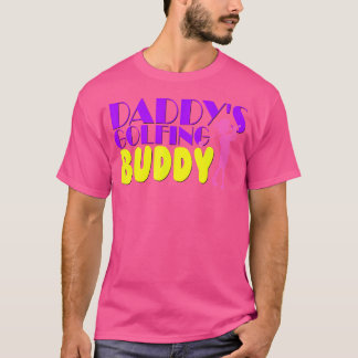 Söt barn golftröja Pappas golfande kompis dotter T Shirt