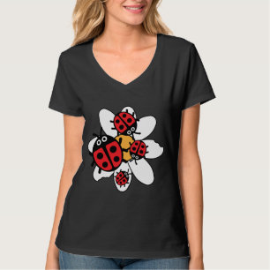 Söt barn nyckelpiga Familj T-Shirt