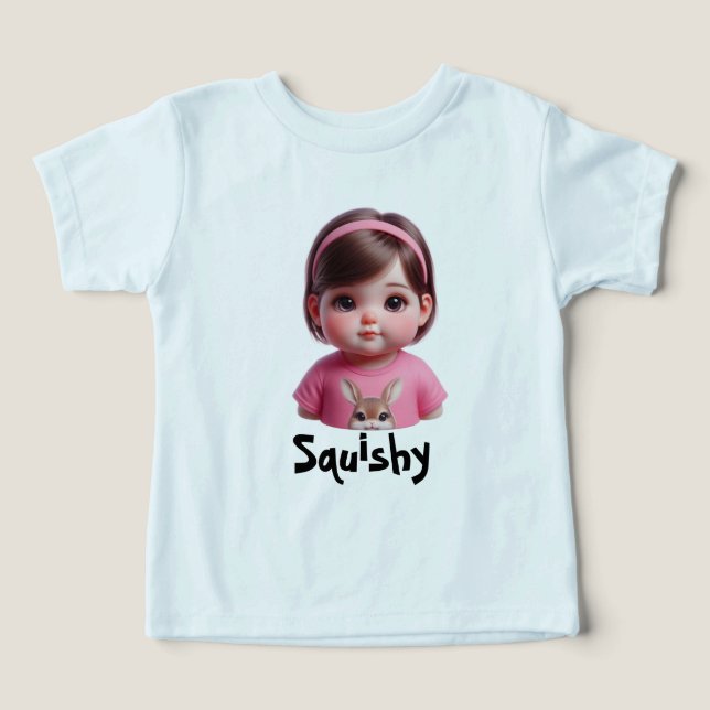 Söt barnskjorta t shirt (Design Framsida)