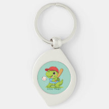 Söt baseboll-dinosaurie T-Rex idrottsillustration