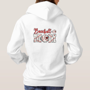 Söt Baseboll Mamma Personlig T Shirt