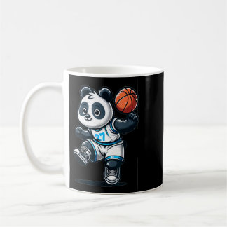 Söt basebollspelare Panda Kaffemugg