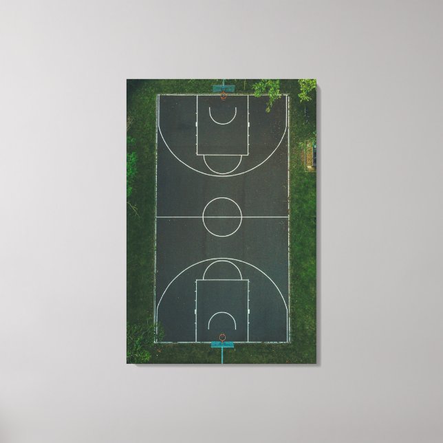 Söt Basketball Canvastryck (Framsida)