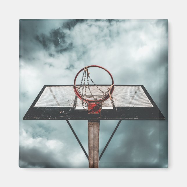 Söt Basketball Gift Magnet (Framsidan)
