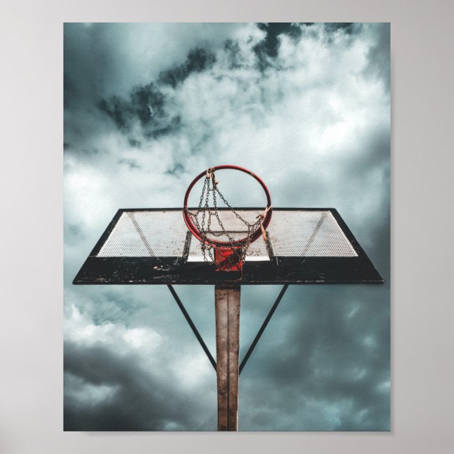 Söt Basketball Gift Poster (Framsidan)