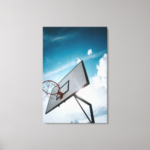 Söt Basketbollskonstruktion Canvastryck