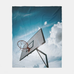 Söt Basketbollskonstruktion Fleecefilt