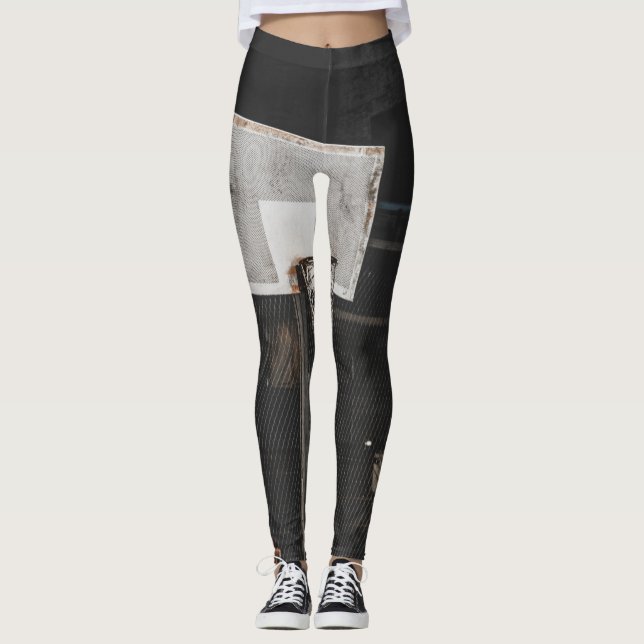 Söt Basketbollskonstruktion Leggings (Framsida)