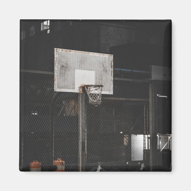 Söt Basketbollskonstruktion Magnet (Framsidan)