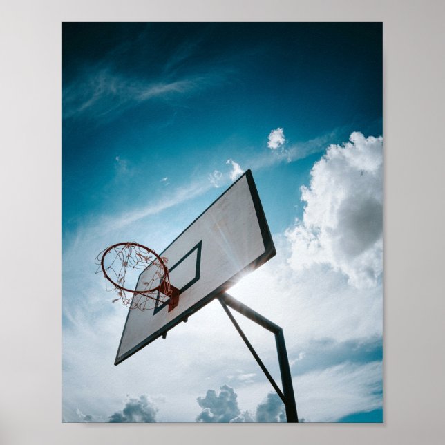 Söt Basketbollskonstruktion Poster (Framsidan)