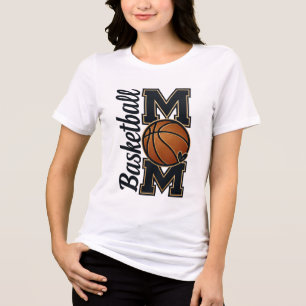 Söt Basketmamma Spel Dags Sportpresent T Shirt