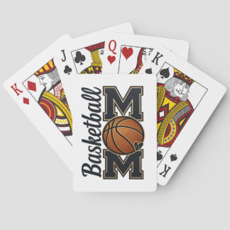 Söt Basketmamma Speldags Sportpresent Casinokort