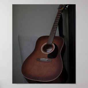 Söt Bass Guitar Poster
