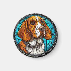 Söt Beagle-valp Magnet