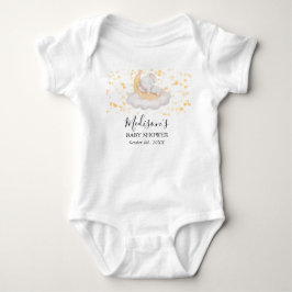 Söt Bebis Elefant Baby Shower Fest  T Shirt