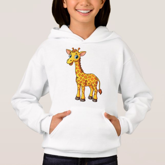 Söt Bebis Giraff Tecknad-35281 T Shirt (Framsida)