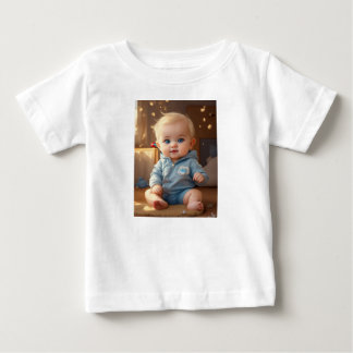 Söt Bebis Logo Baby Fin Jersey T-Shirt