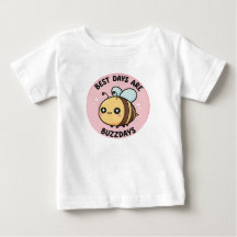 Söt Bebis T-shirt med Bihonung – Kawaii Humla
