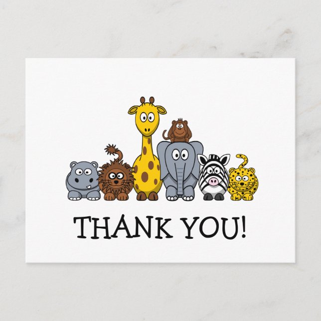 SÖT BEBIS TACKKORT VYKORT (Framsida)