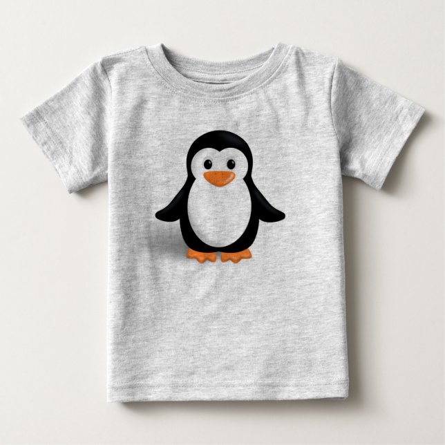 Söt bebispingvin t shirt (Framsida)