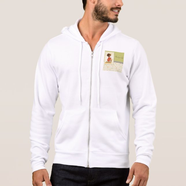 Söt bedjande flicka tack gode Gud T Shirt (Framsida)