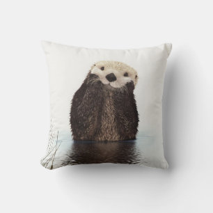 Söt Behaglig Fluffig Utter Djur Kudde