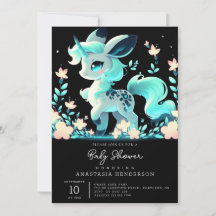 Söt, behagligt juvleumbabyskor för Unicorn