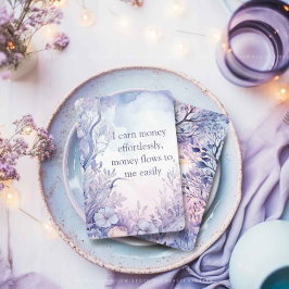 Söt-bekräftelsekort, Lila-positiva offerter