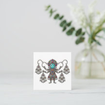 Söt Berber Amazigh-fibula Khalla Kawaii-dekal