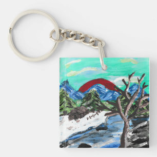 Söt bergsfloden