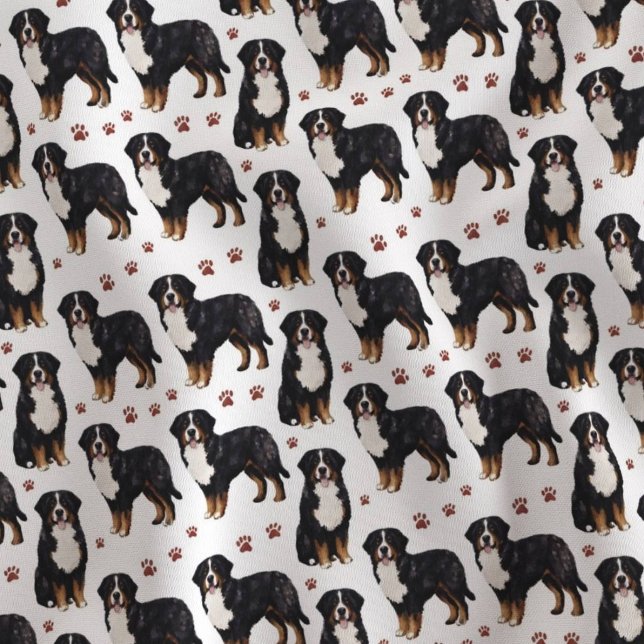 Söt Bernese Mountain Dog Tyg (Skapare uppladdad)