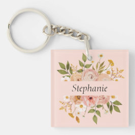 Söt Bhemian blommigt namn mors dag