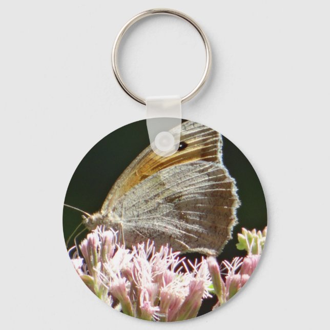 Söt big butterfly nyckelring (Framsida)