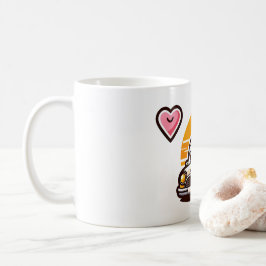 söt bil kaffemugg
