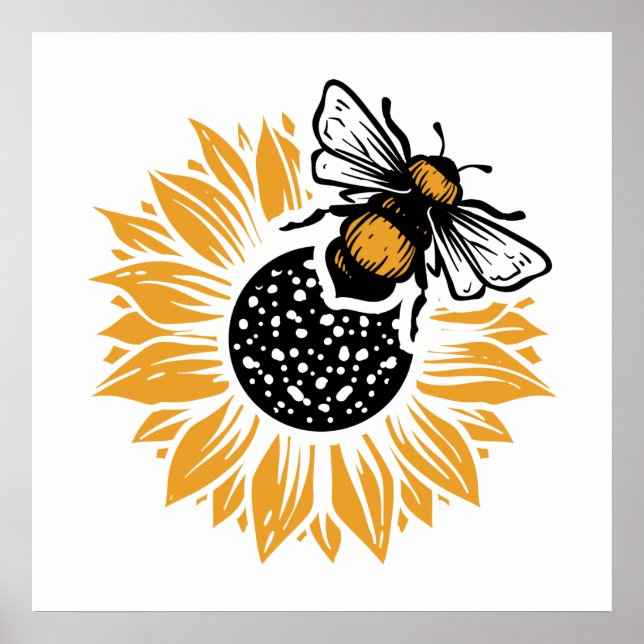 Söt bin insekt älskare poster (Framsidan)
