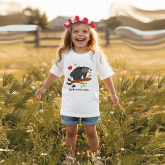 Söt Binturong Kärlek Barn T-Shirt