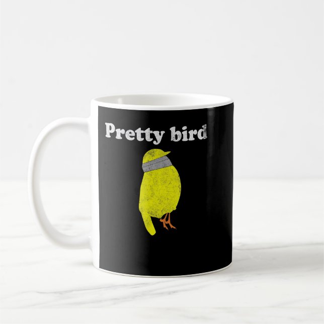 Söt Bird, söt, dum, rolig Kaffemugg (Vänster)