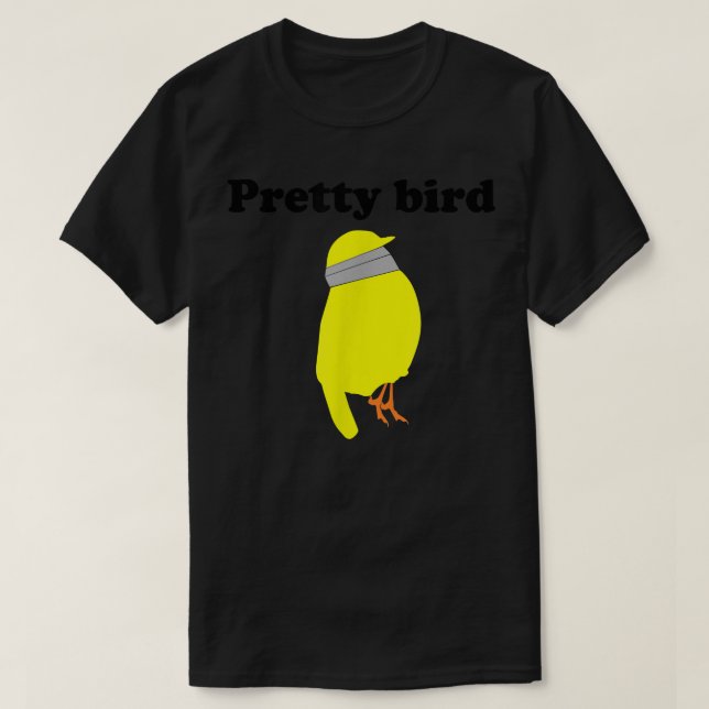 Söt Bird, söt, dum, rolig T Shirt (Design framsida)