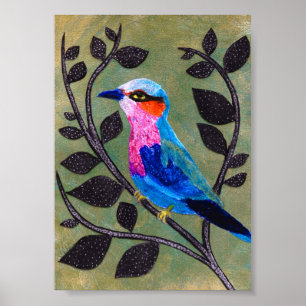 söt Birdie 5 x 7 Arkivering Skriv ut (projektionsy Poster