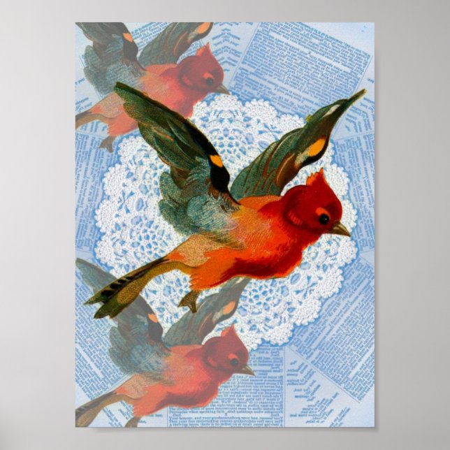 Söt Birdie Poster (Framsidan)
