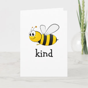 Söt Bivänlig Kort