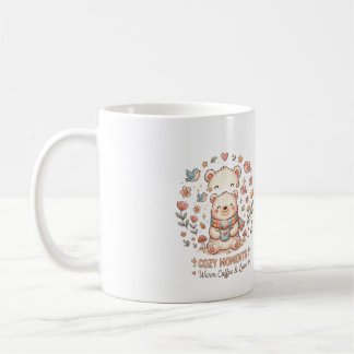 Söt Björn Mysiga Ögonblick Kaffe Mugg Design - Var
