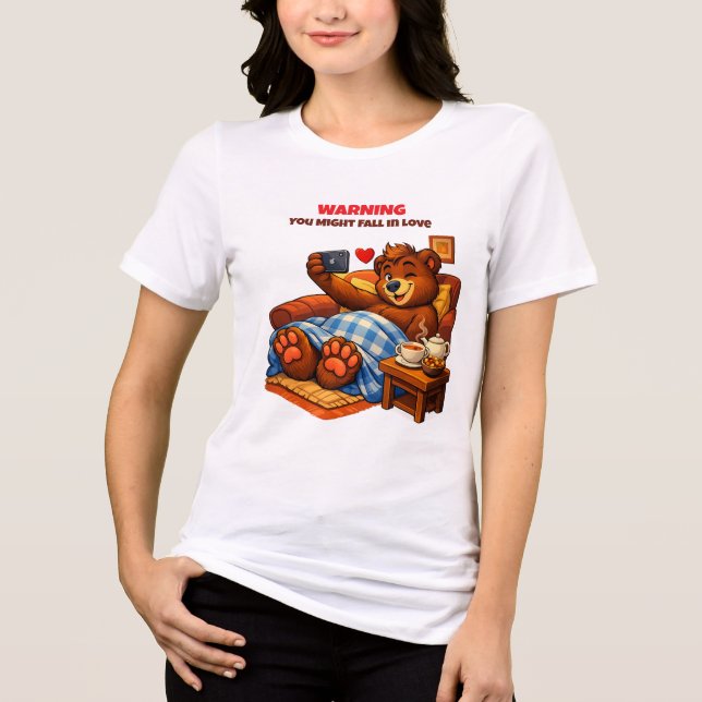 Söt Björn T-Shirt (Framsida)